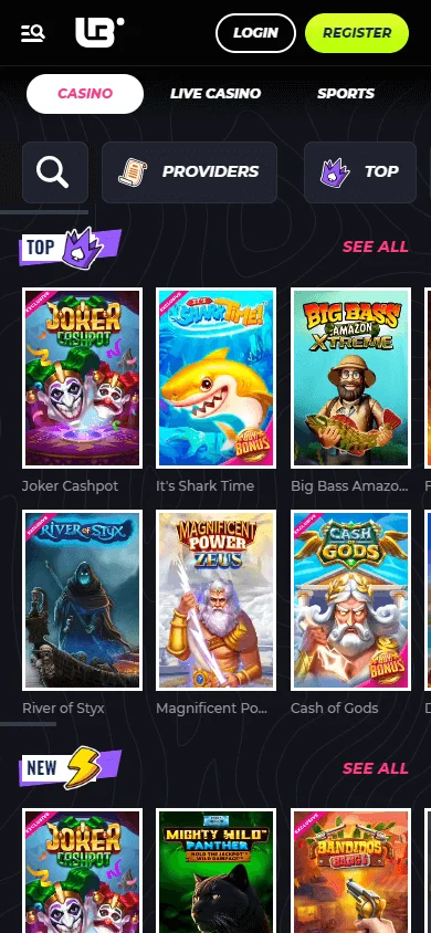 LunuBet Bildschirmfoto 3