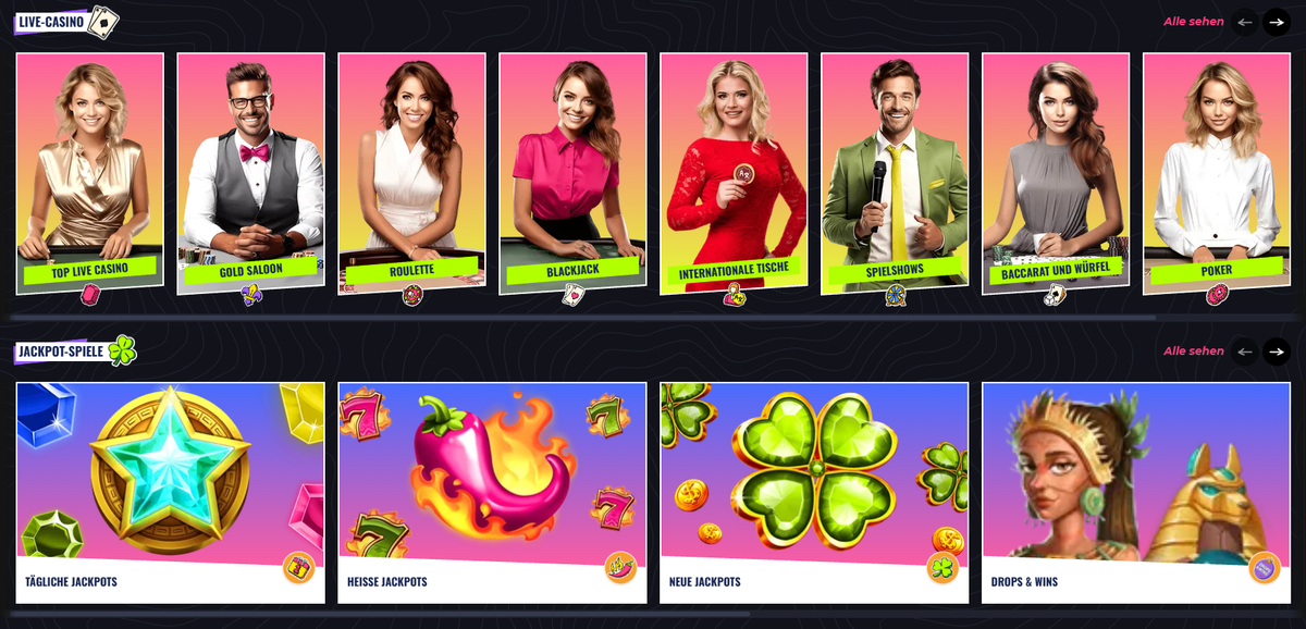 LunuBet Näyttökuva 3