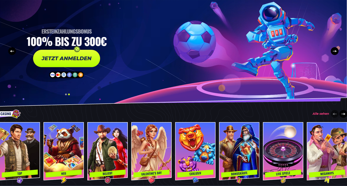 LunuBet Näyttökuva 2